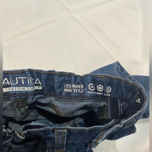 Nautica Toddler Boy Dark Jeans Size 2T expandable waist - Picture 4 of 5